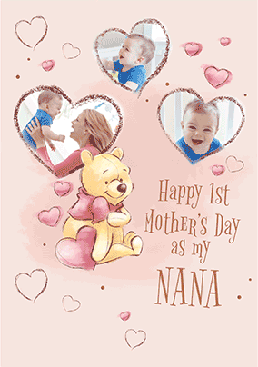 Nana's First Mother's Day Photo 3D Card