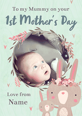 On Your First Mother's Day Son Photo 3D Card