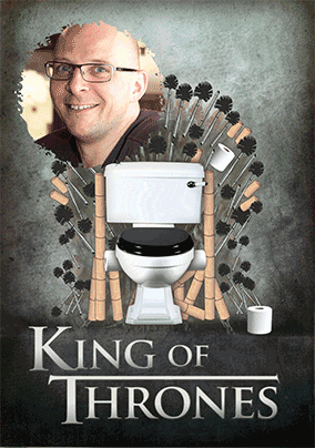 King Of Thrones Photo 3D Card