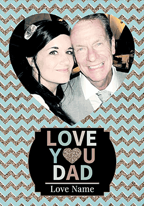 To the Stars - Love You Dad 3D Card