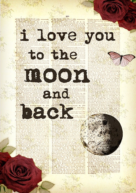 Love You To The Moon Back Valentine S Day Card Funky Pigeon Love You To The Moon Back Valentine S Day Card Funky Pigeon