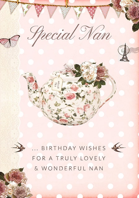 Special Nan Birthday Card
