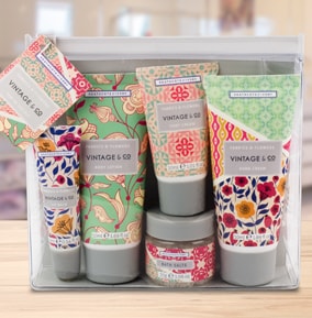 Heathcote & Ivory Top To Toe Pamper Kit - Fabric & Flowers WAS £12.99 NOW £9.99