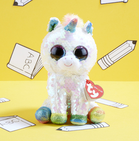 sequin beanie boo unicorn