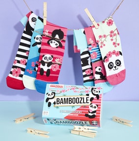 Ladies Bamboozle Socks WAS €14.99 NOW €6.99