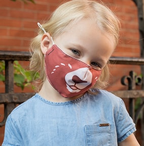 Kid's Bear Face Mask