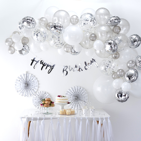Balloon Arch - Silver