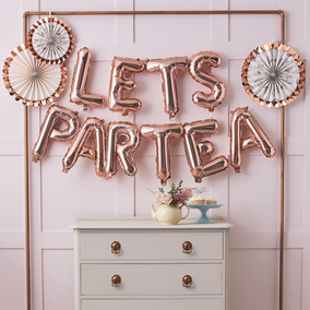 Balloon Bunting - Lets Part Tea