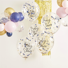 Confetti 'Baby Shower' Balloons
