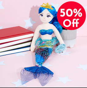 Sea sparkles mermaid - Indigo WAS £19.99 NOW £8.99
