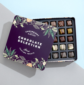 Cartwright & Butler Luxury Chocolate Praline Selection in Tin