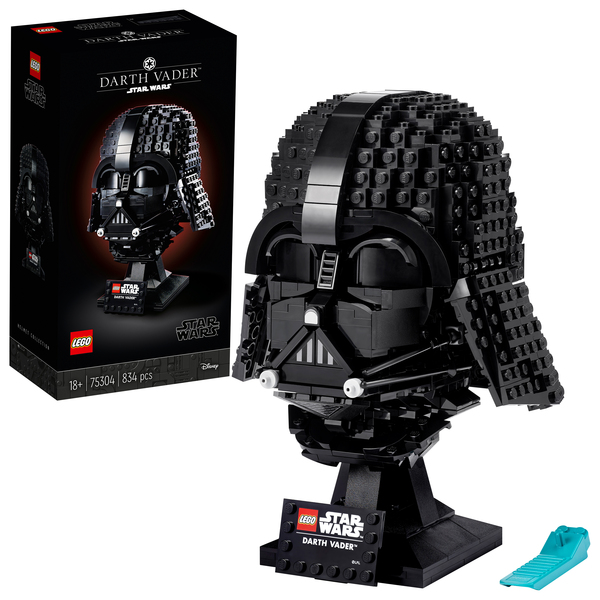 lego darth vader helmet stickers