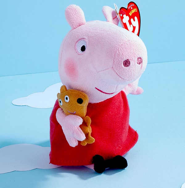 cuddly peppa pig