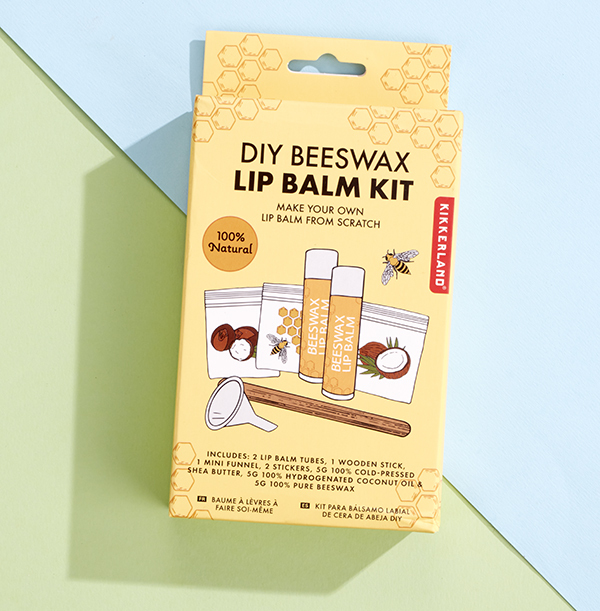 Make Your Own Beeswax Lip Balm Kit Funky Pigeon