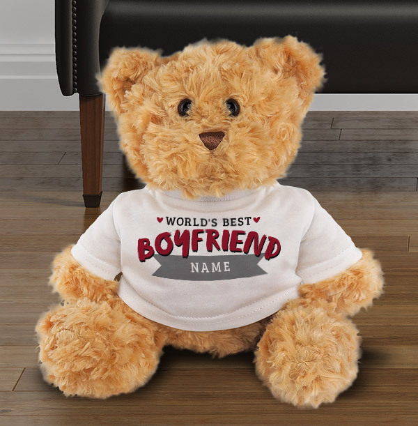 Best Boyfriend Personalised Teddy Bear 