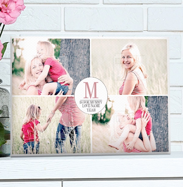 Personalised Canvas Print for Mother's Day - Landscape