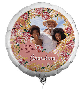 Mothers Day Grandma Photo Upload Balloon
