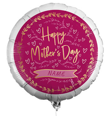 Happy Mothers Day Personalised Balloon