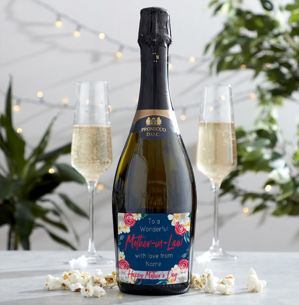 Wonderful Mother In Law Personalised Prosecco