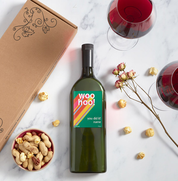 You Did It! Personalised Letterbox Wine - Tempranillo