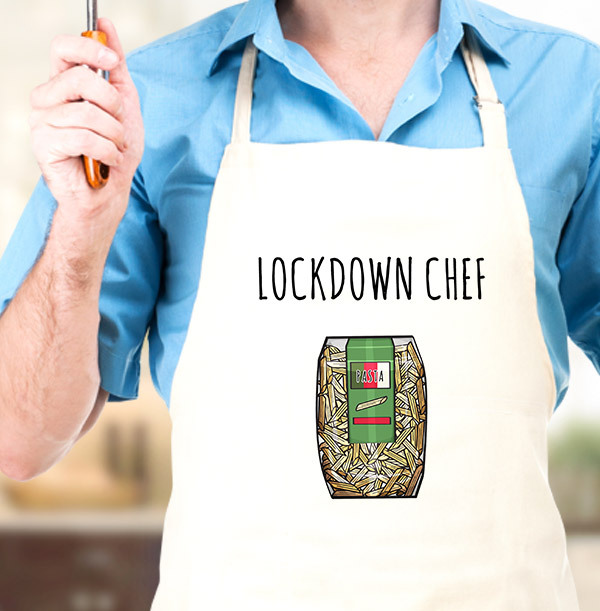 Lockdown Chef Personalised Apron