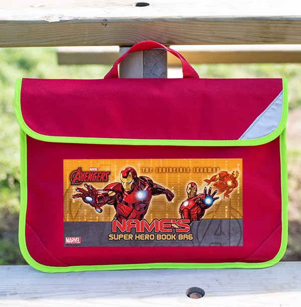 iron man book bag