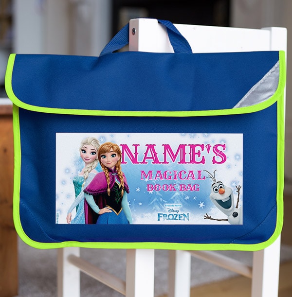 frozen book bag