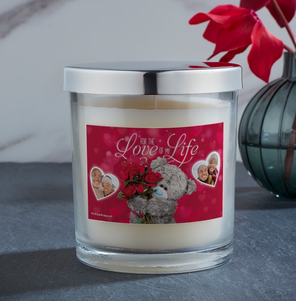 Me To You Love Of My Life Photo Candle