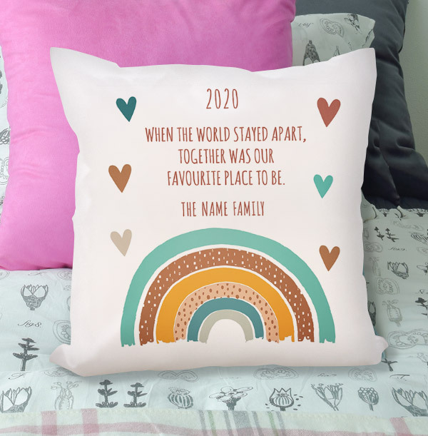 Over the Rainbow Personalised Cushion