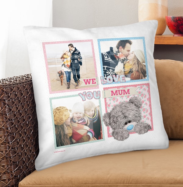 We Love You Mum Me to You Cushion