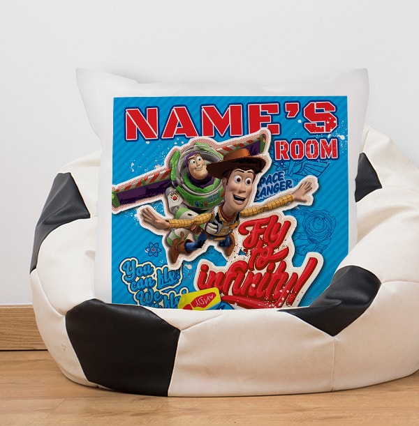 Zdisc Woody Buzz Lightyear Personalised Cushion Toy Story