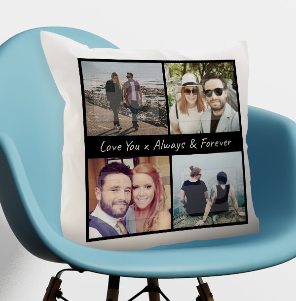 Always & Forever Multi Photo Cushion