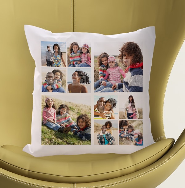 collage cushion