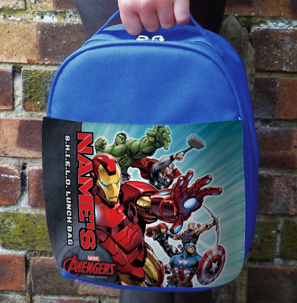 marvel avengers lunch bag