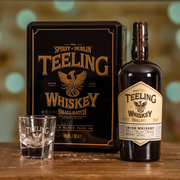 ZDISC 09/11 Teeling Small Batch with 2x Branded Glasses