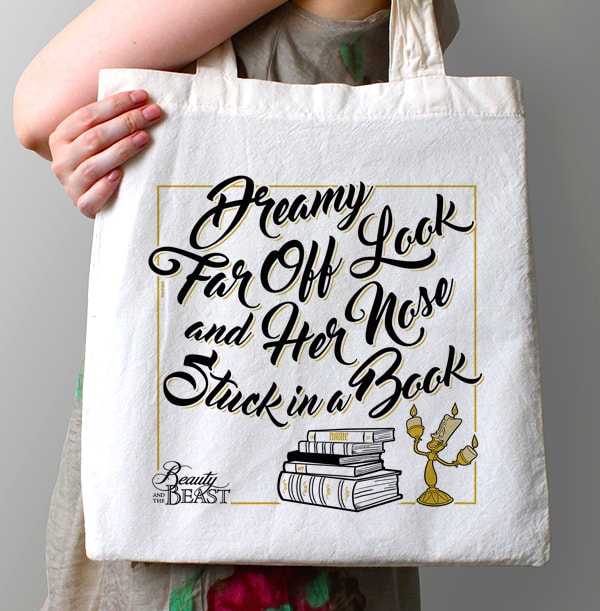 Beauty & the Beast Personalised Tote Bag