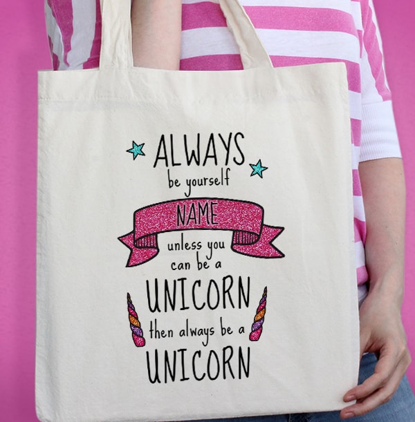 personalised tote