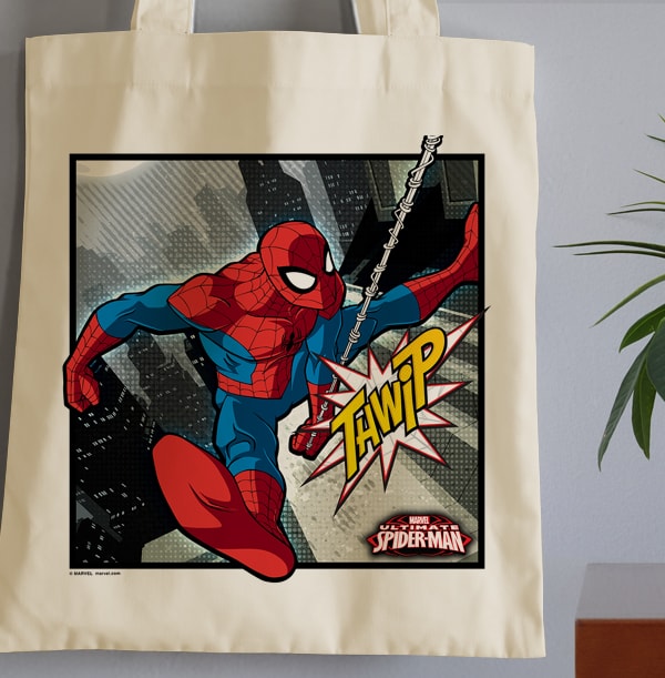 spider man tote bag