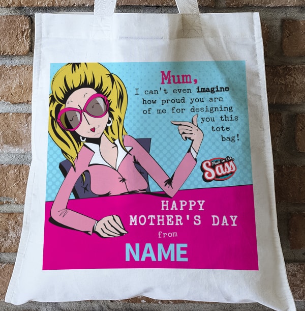 Proud of Me Mother's Day Tote Bag