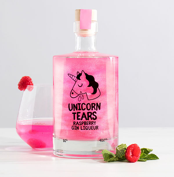Unicorn Tears Raspberry Gin Liqueur - Was £29.99 Now £26.99