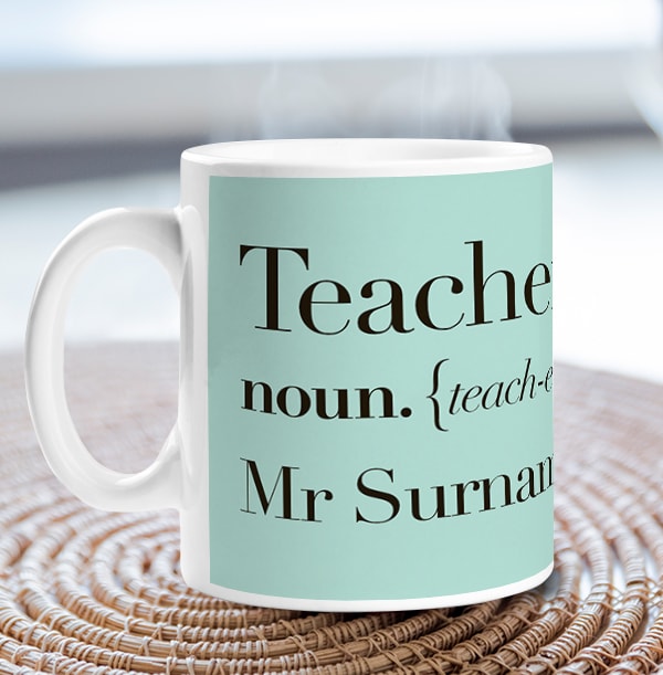 Definition of a Teacher Personalised Mug