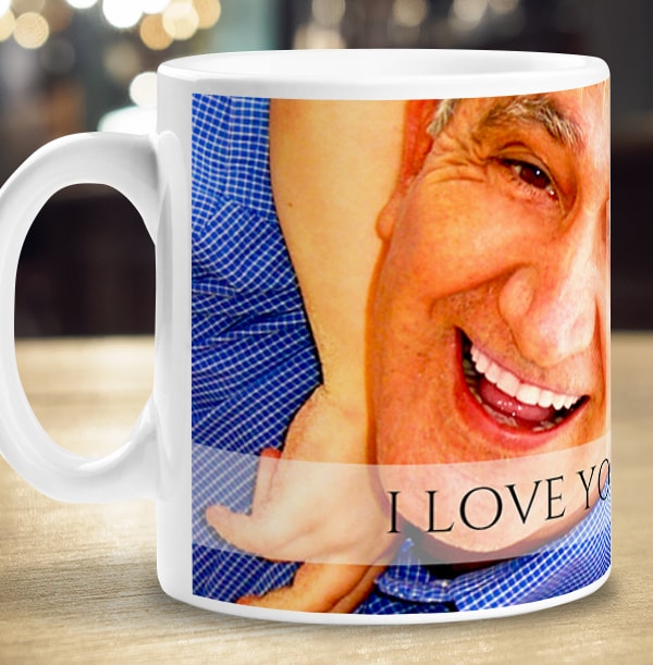 Personalised Full Photo Upload Grandad Mug 