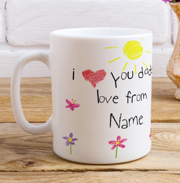 i love you daddy mug