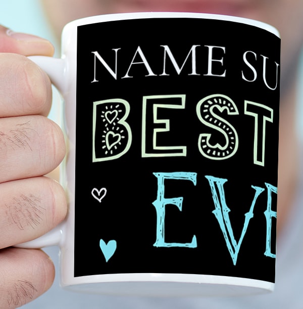 Wonder Best Dad Photo Mug