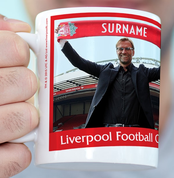 Liverpool Manager Football Mug