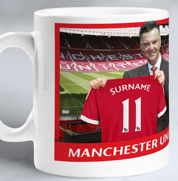 Man United Manager Football Mug