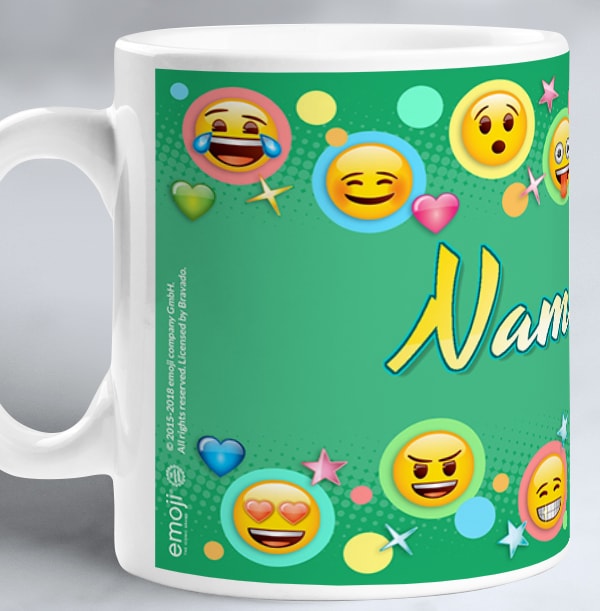 Emoji Personalised Mug - Like a Boss