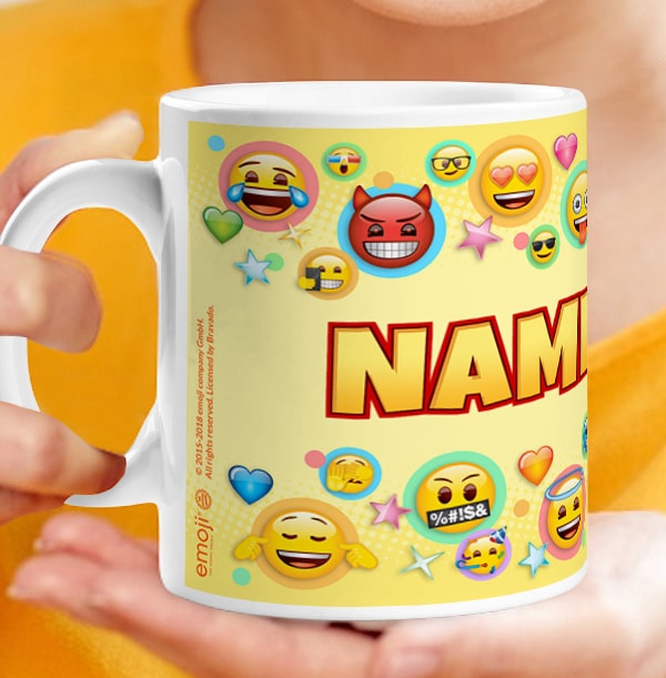 Emoji Personalised Mug - Emotional