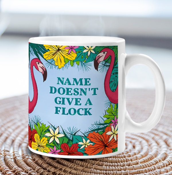 Zero Flocks Given Personalised Mug