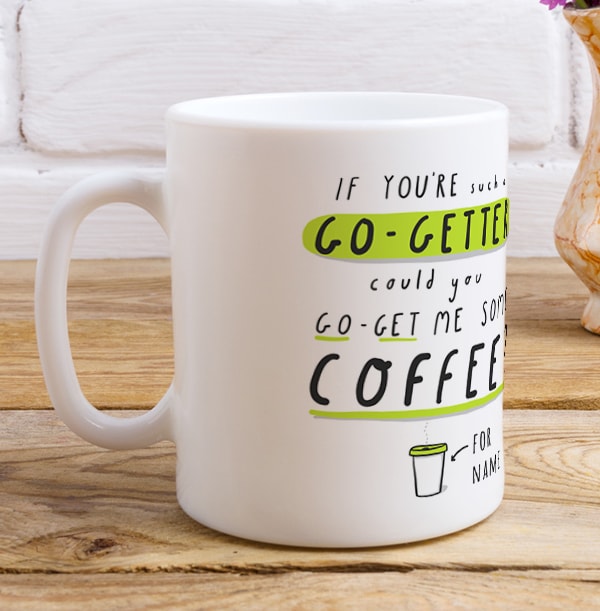 Go-Getter Personalised Mug
